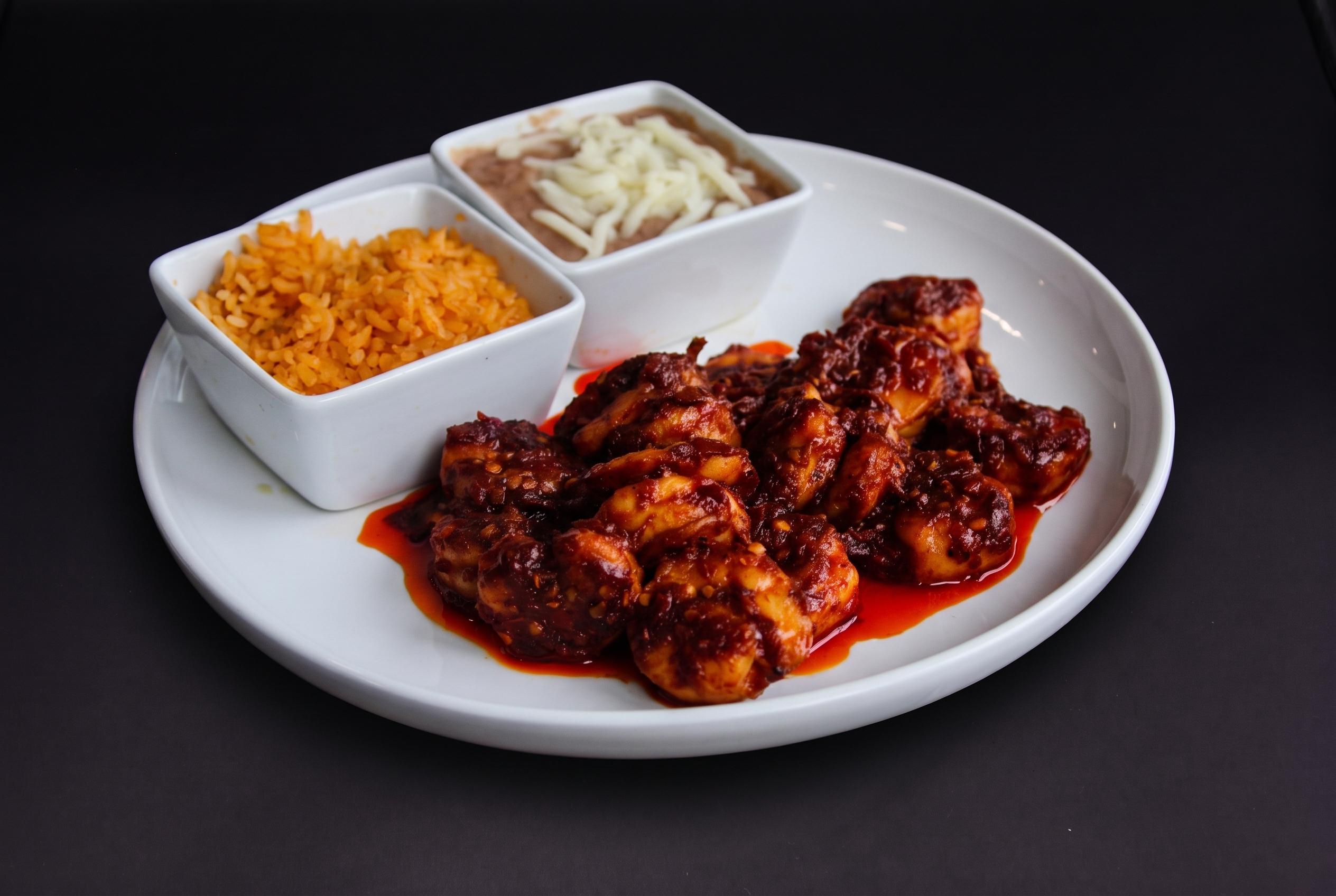 Shrimp a la Diabla.