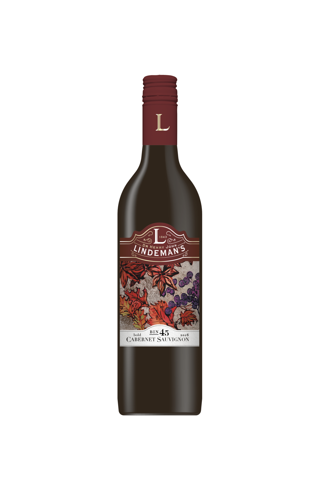 Lindeman's Bin 45 Cabernet Sauvignon 750ml.