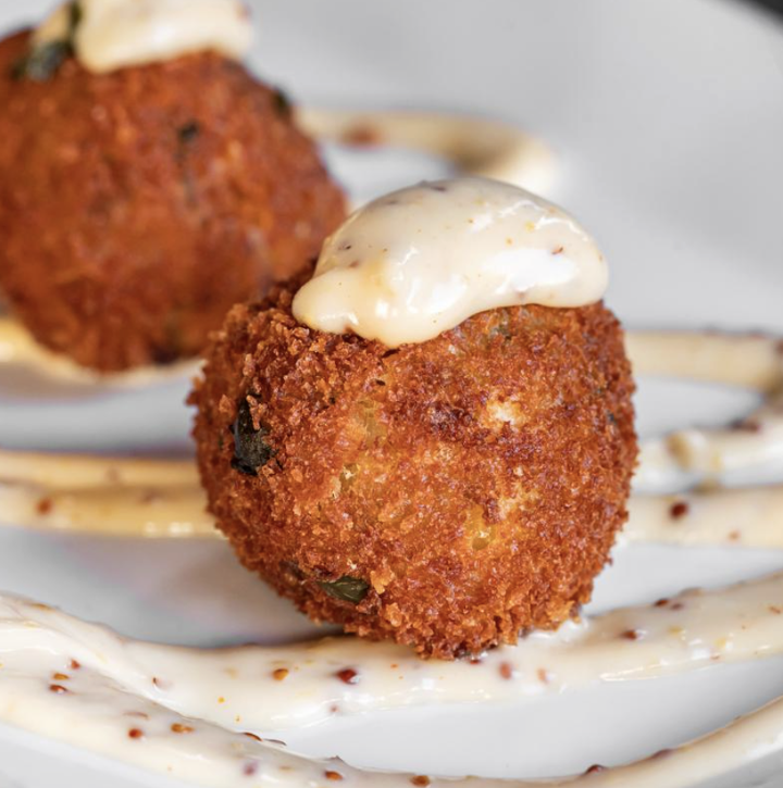 Crab Fritters.