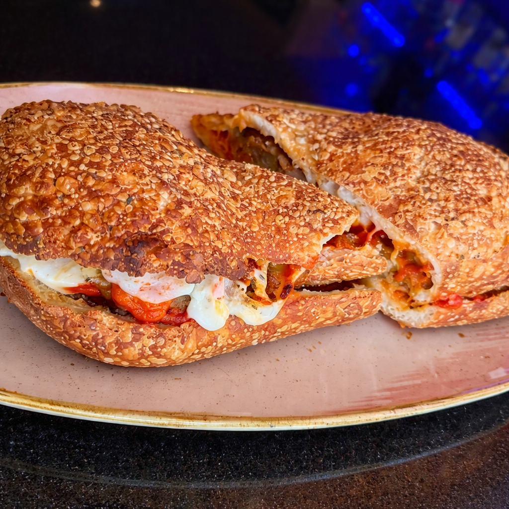 Meatball Parm Sub.
