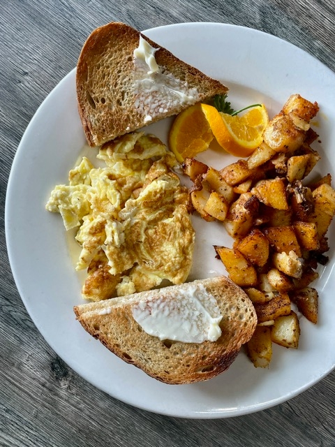 Fresh Eggs Any Style.
