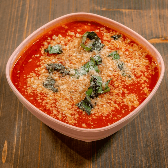 Tomato Basil Soup.