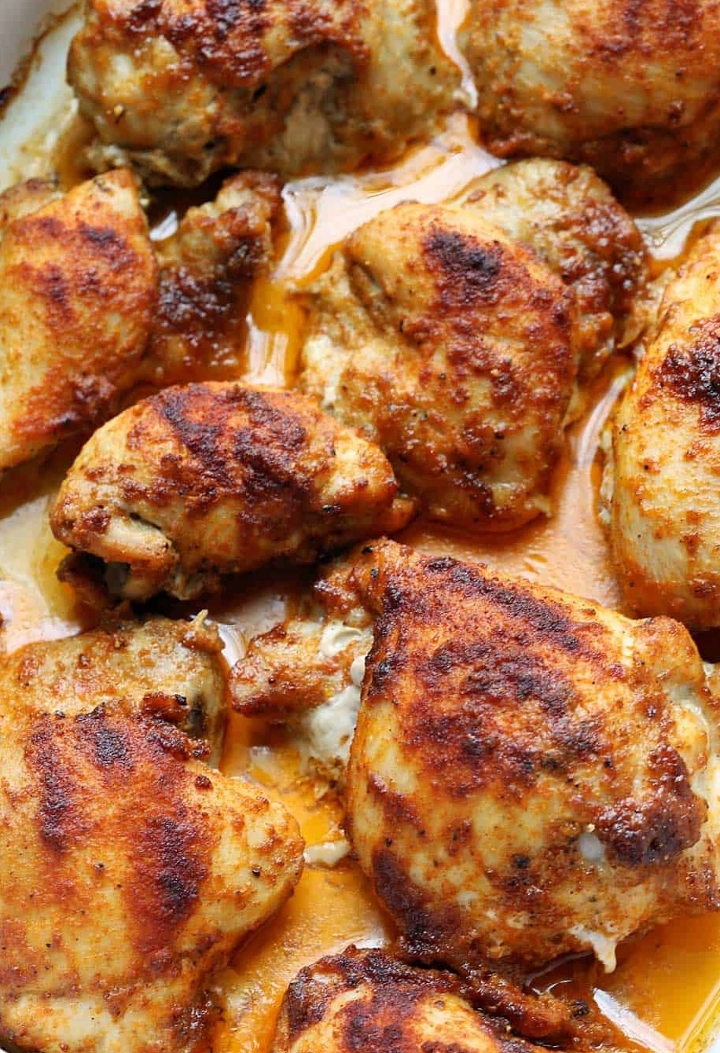 Breast & Wing Baked Chicken Dinner.
