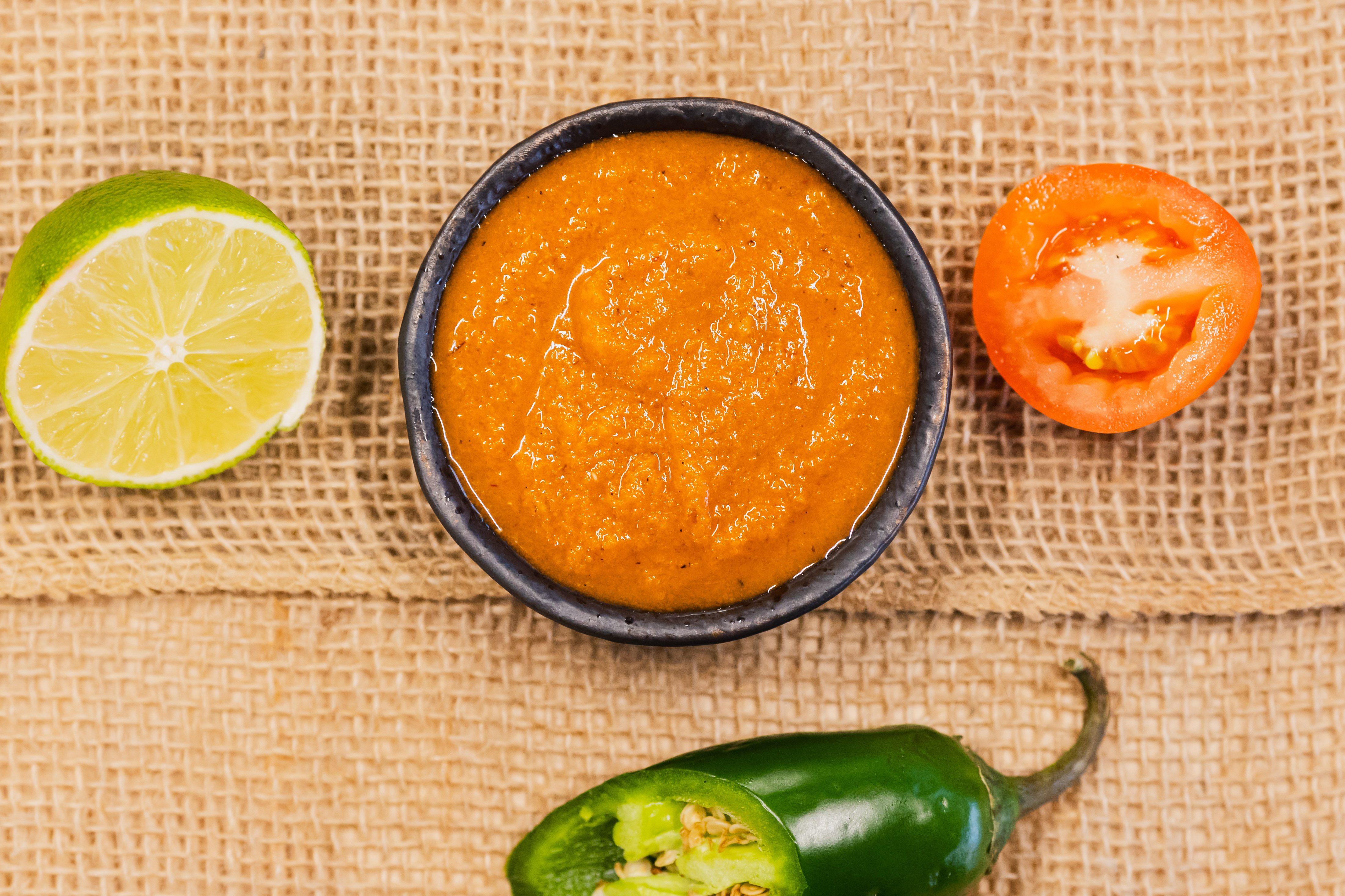 1/2 pt Tomato Roasted Chipotle Salsa.