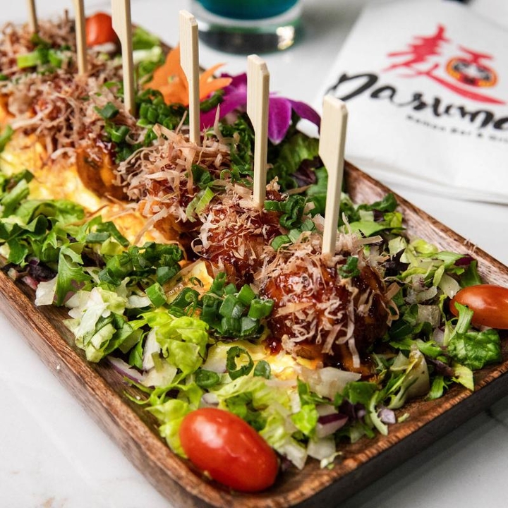 Takoyaki.