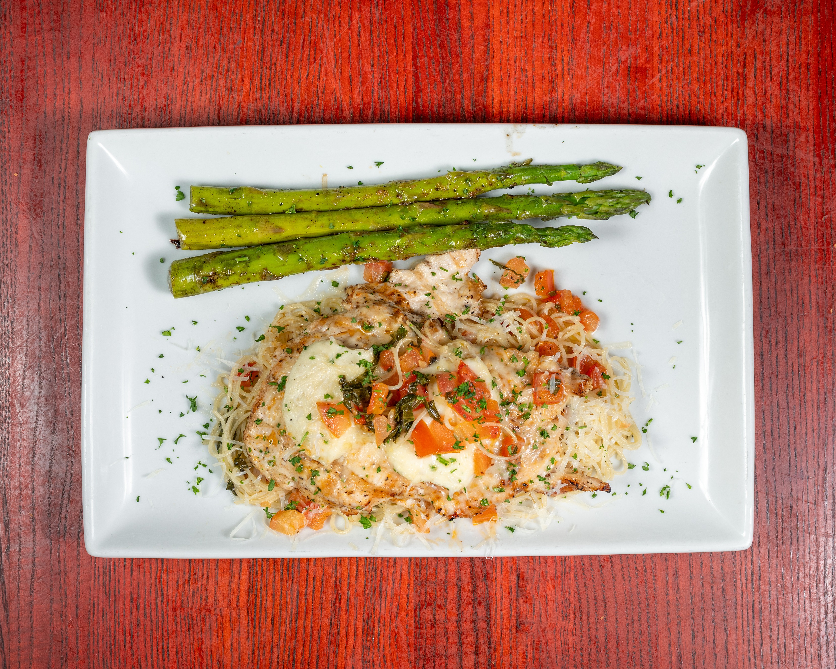 Caprese Chicken.