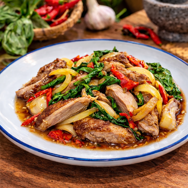 Basil Duck.