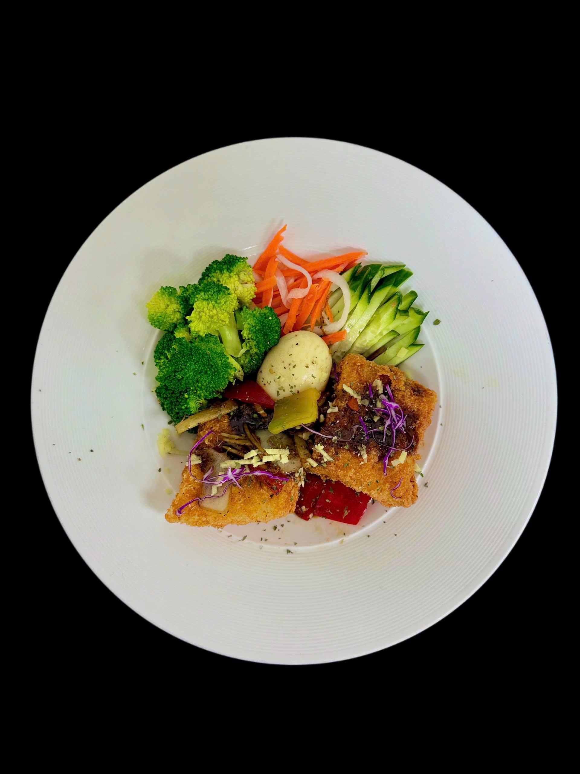 Vietnamese Braised Ginger Salmon.