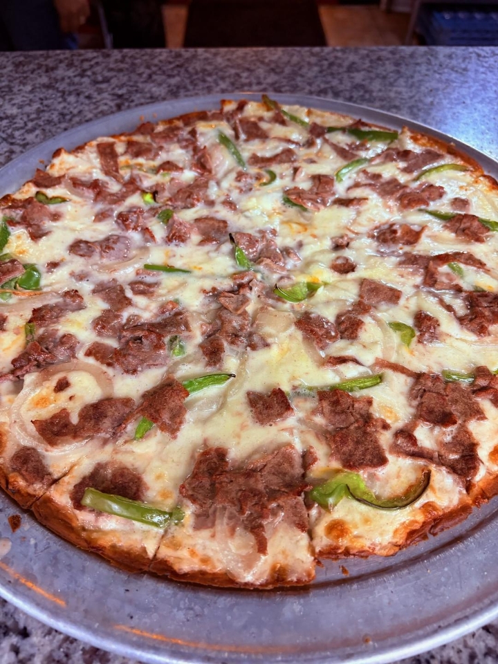 14" GF PHILLY CHEESE STEAK CAULIFLOWER.