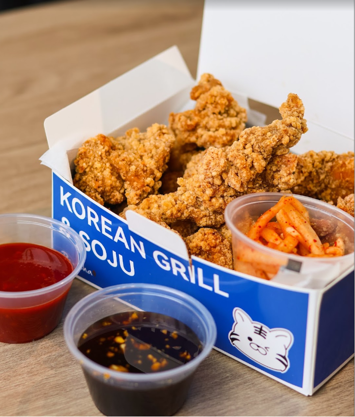Sweet Chili Boneless Chicken Bites.