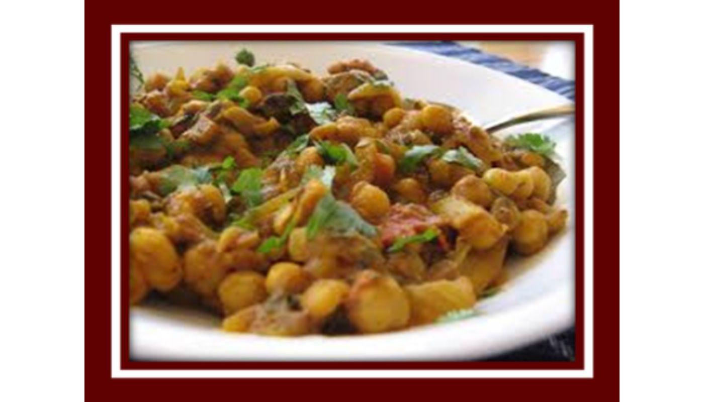 Chana Masala – Spiced Chickpeas in Tangy Tomato Gravy – Vegan, Gluten Free.