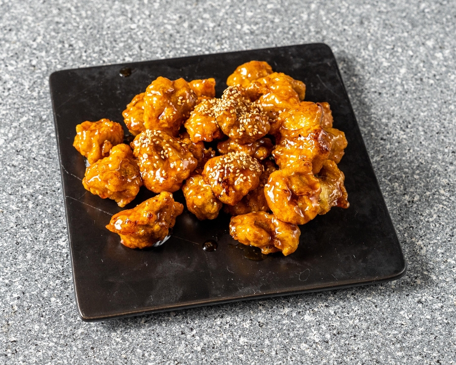 Sesame Teriyaki Mushrooms.