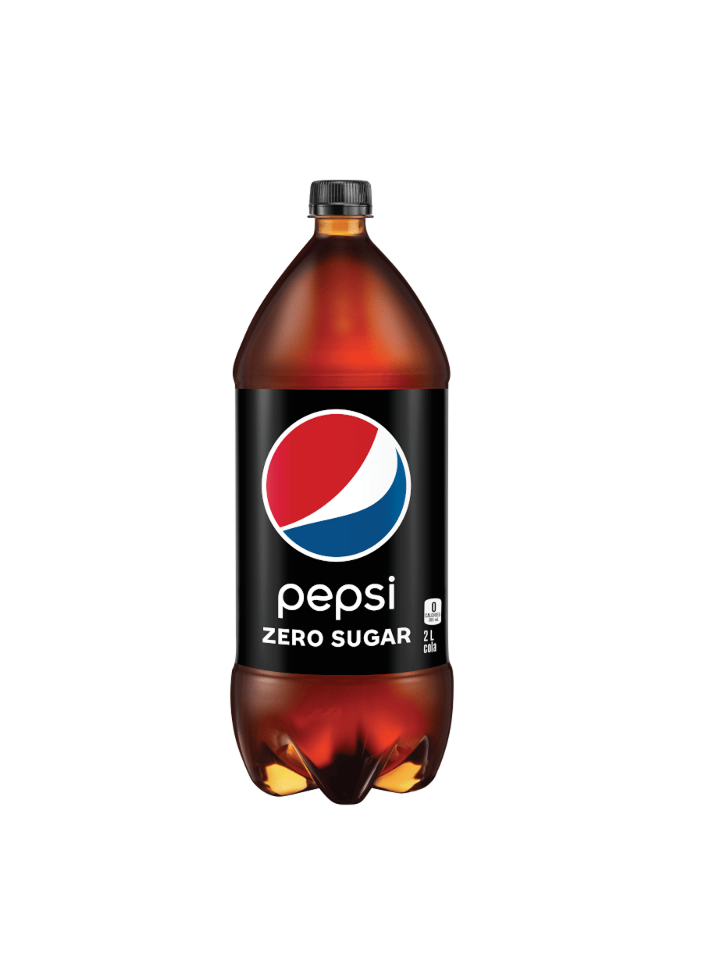 Pepsi Zero 2 Liter.