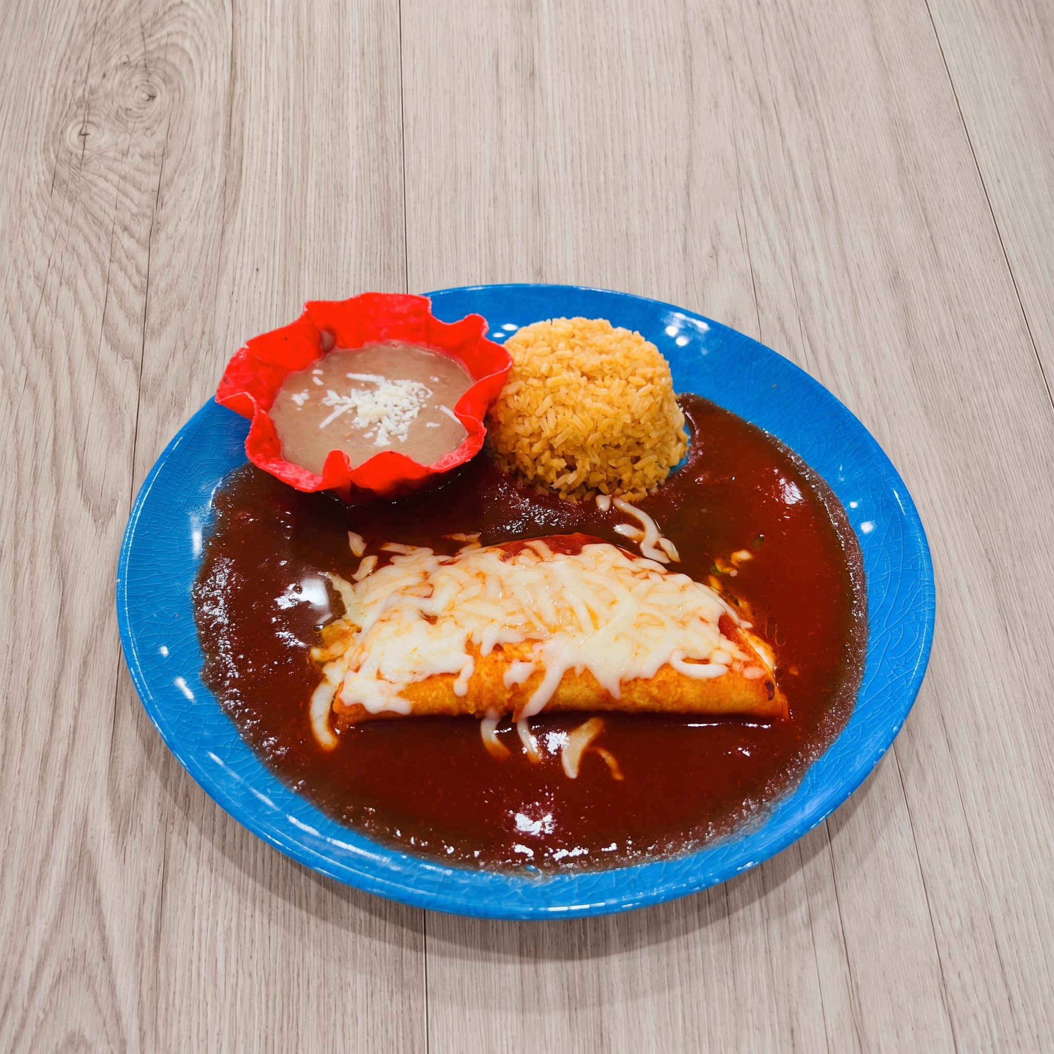 Enchilada Jr Combo.