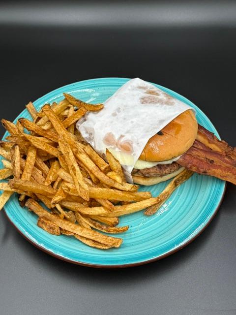 !Bacon Cheeseburger.