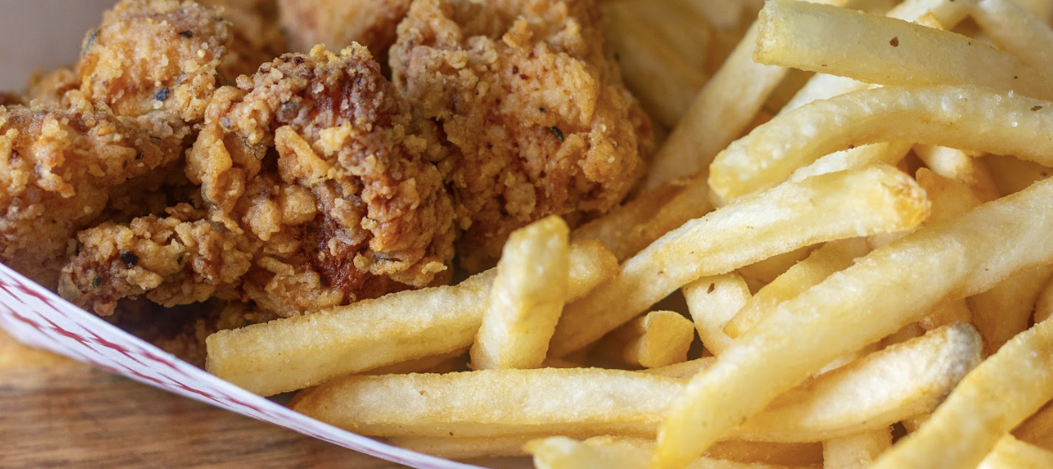 Kids Chicken Strips.