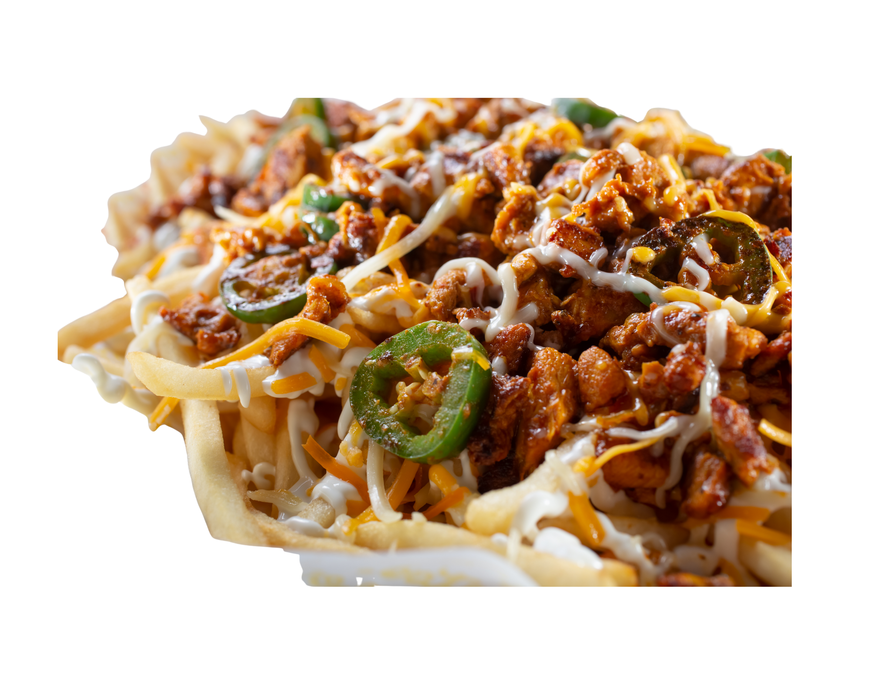 Load Spicy Fried Chicken Fries.