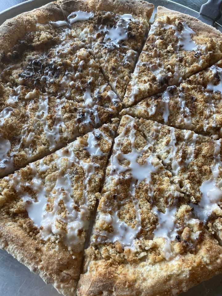 Large NY Handtossed Dessert Pizza.