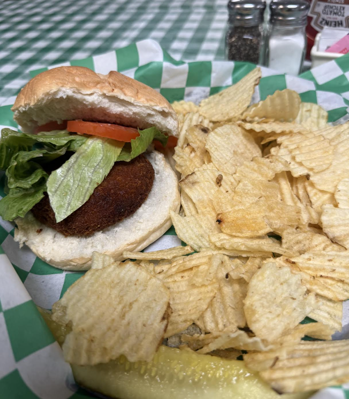 Imperial Crabcake Sandwich.