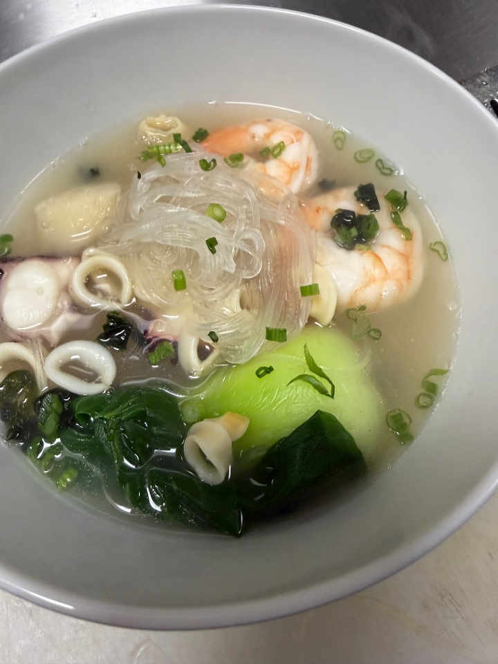 Seafood Noodle Soup.