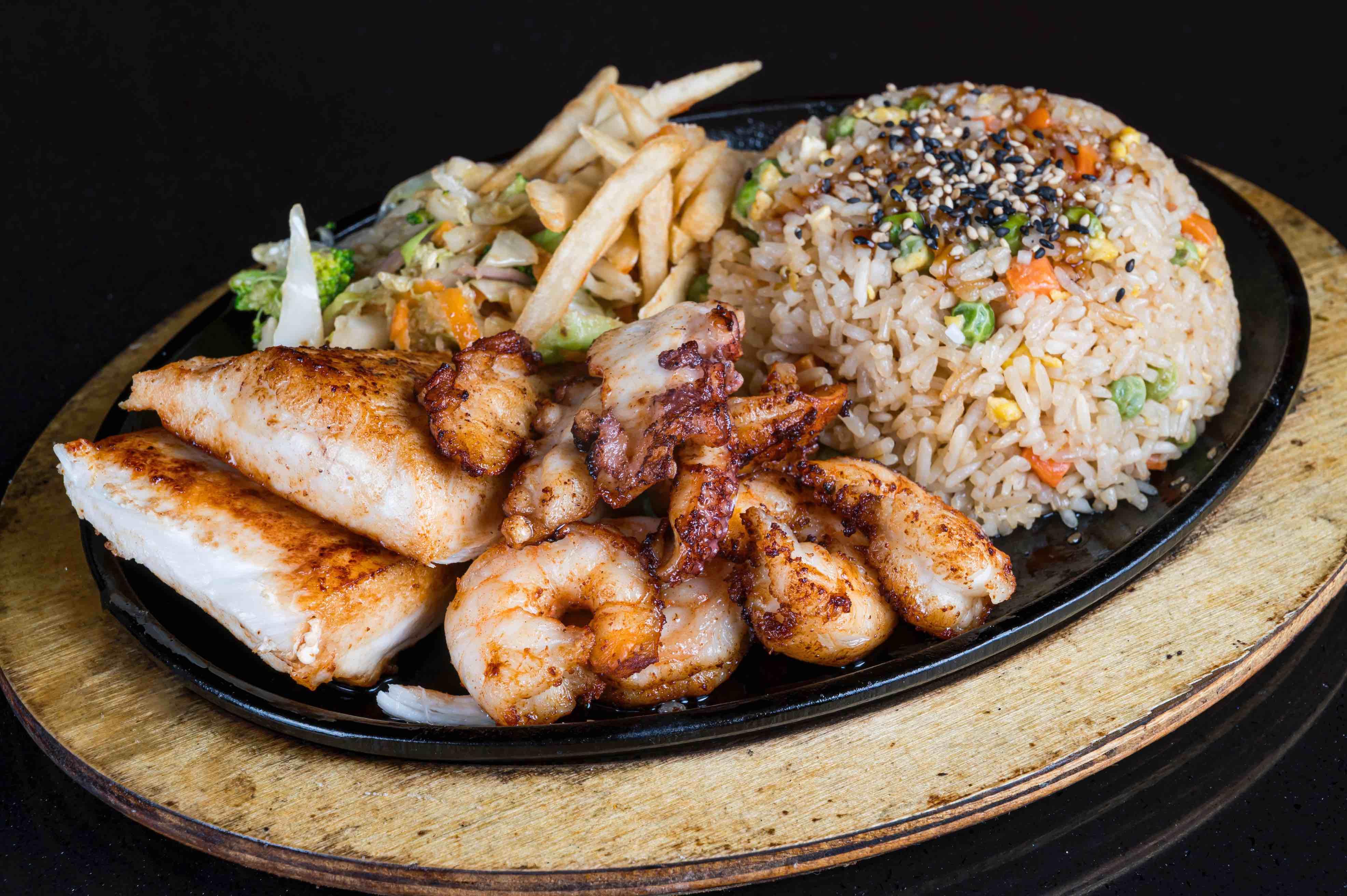 Teppanyaki.