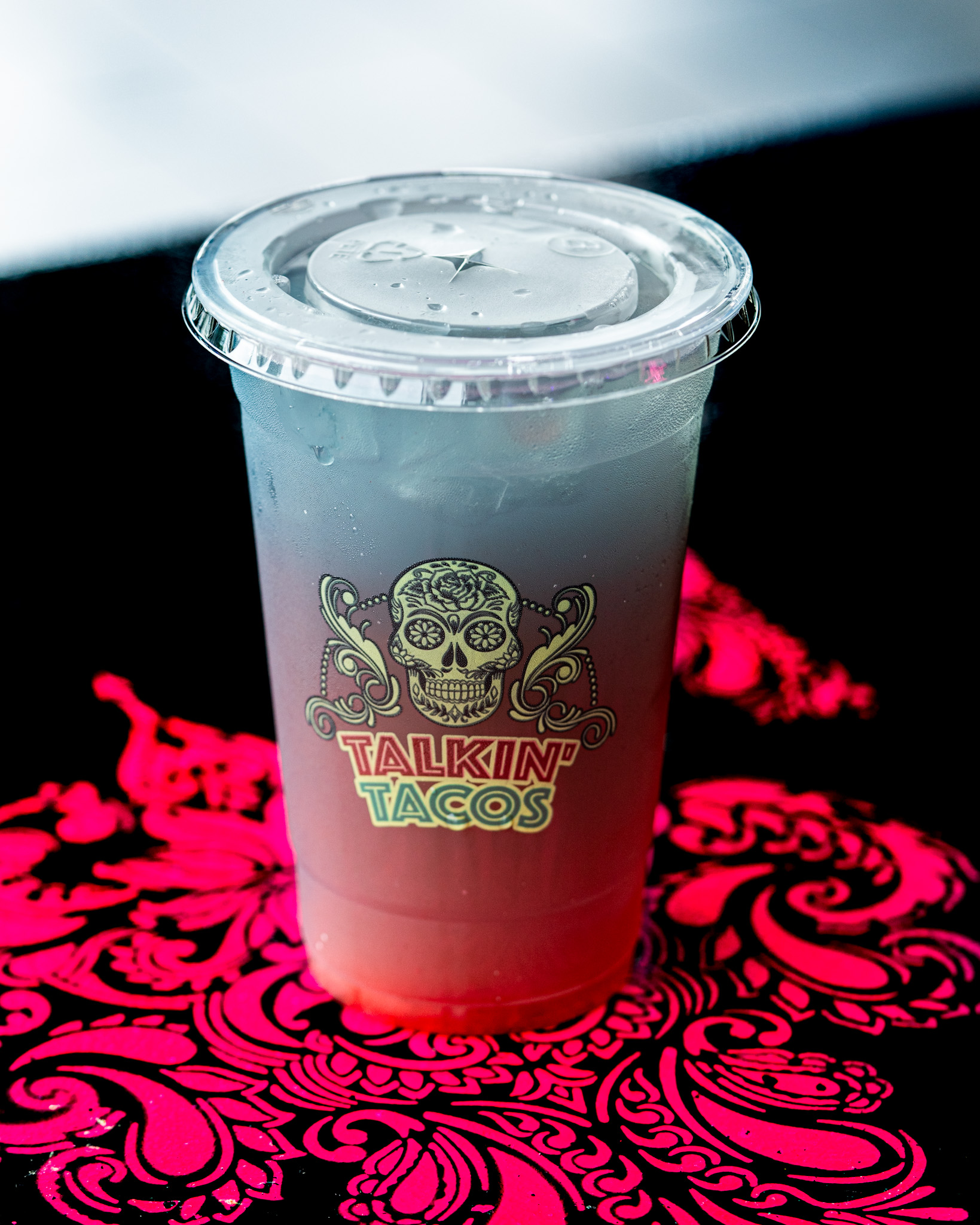 Blue-Strawberry Lemonade.