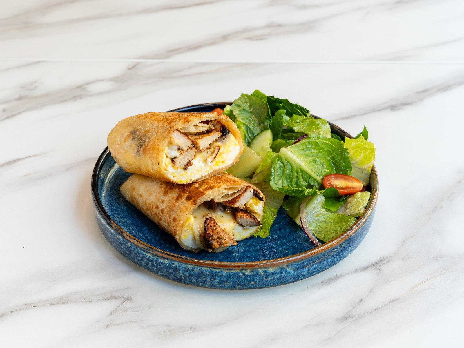 Grilled Chicken Burrito.