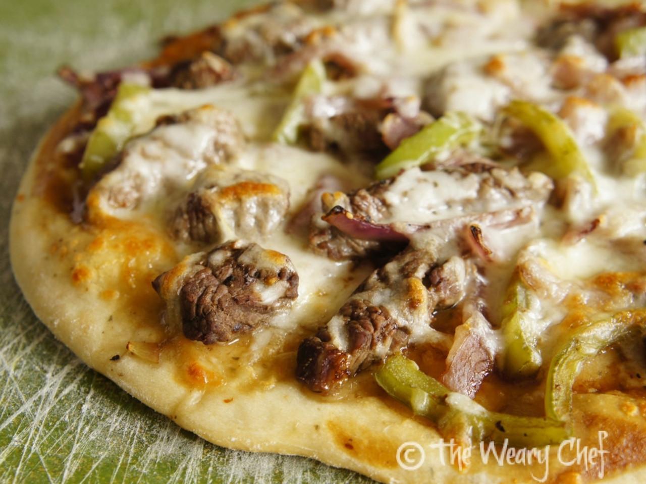 Philly Steak Pizza 14''.