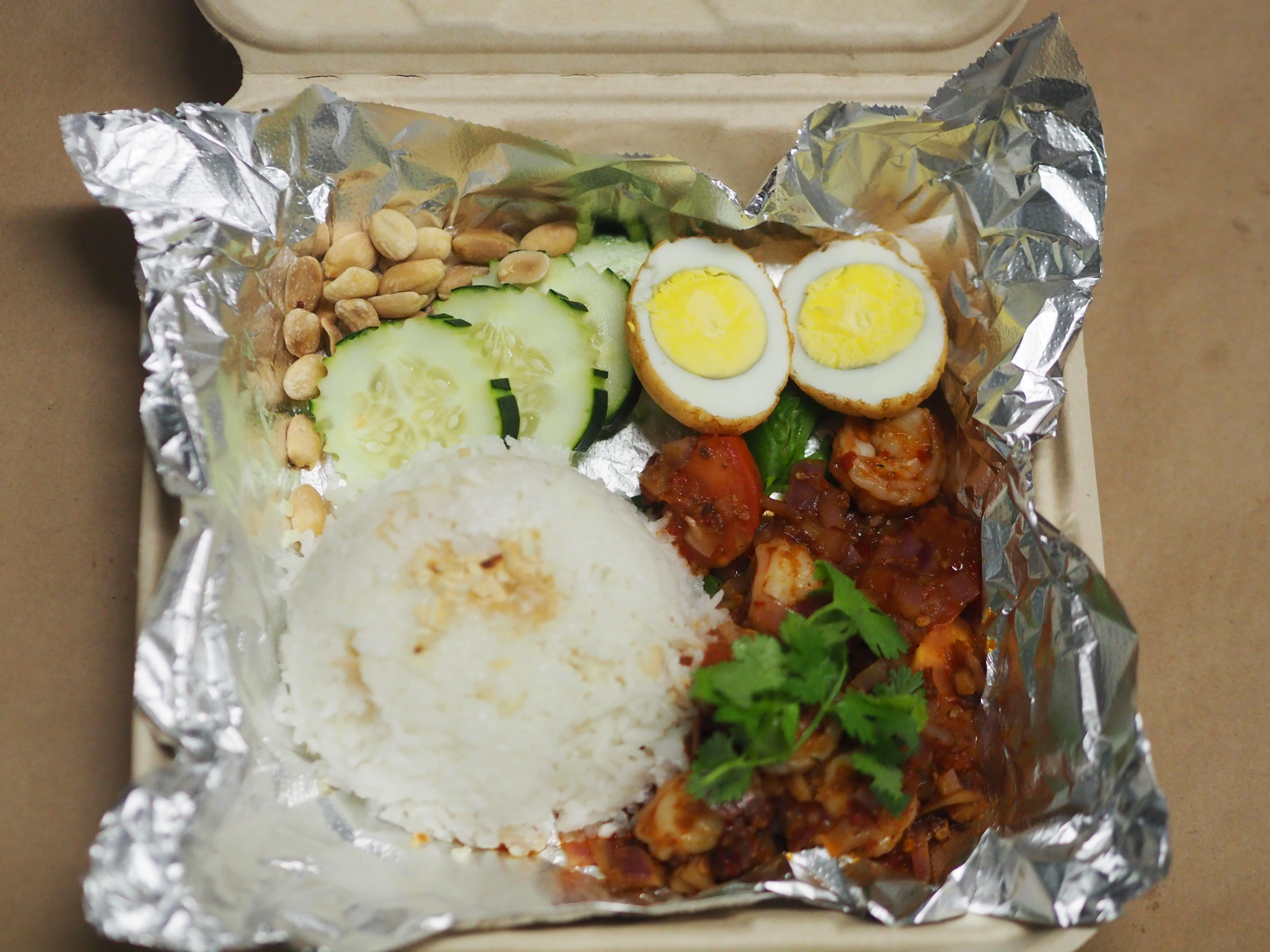 Nasi Lemak Rice.