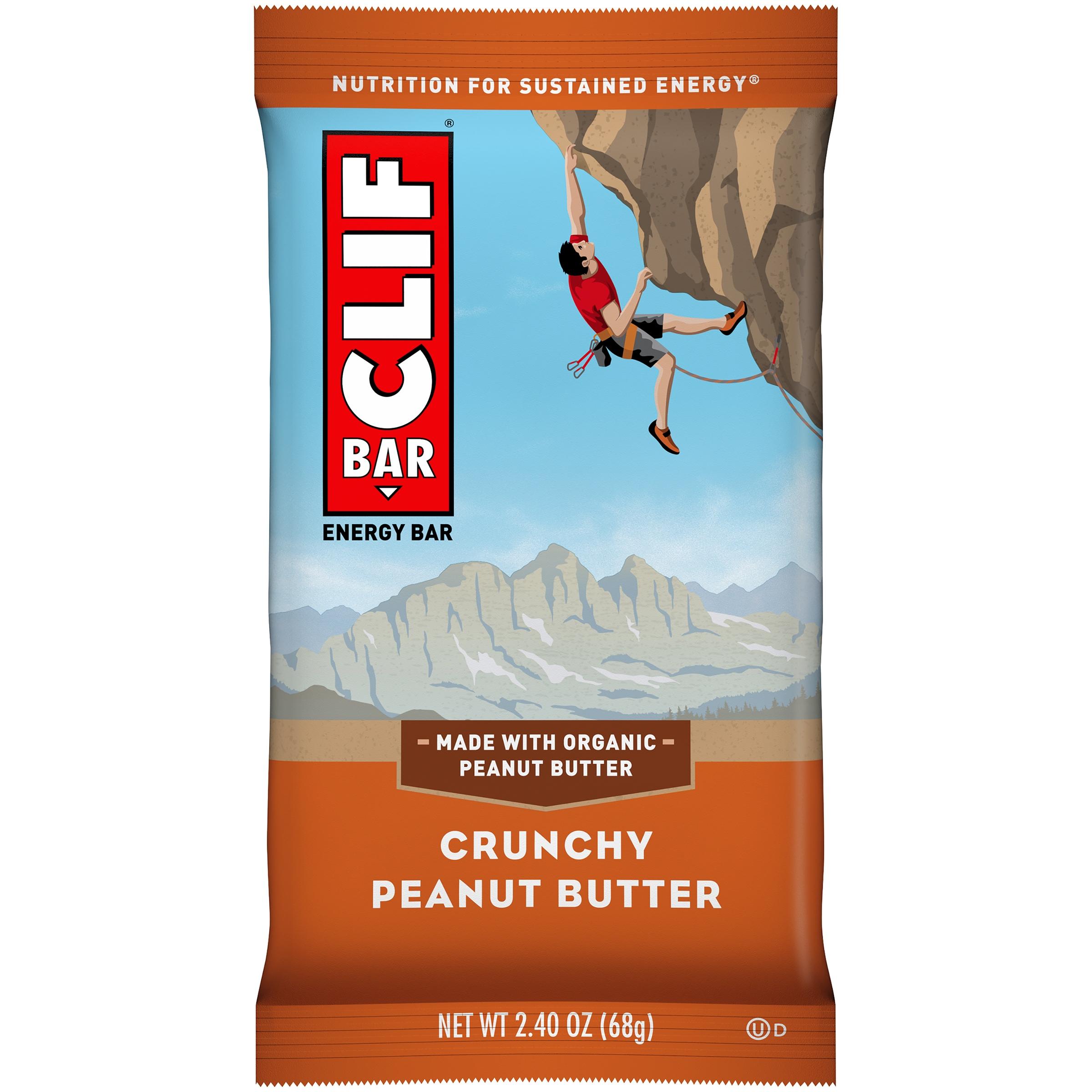 Clif Bar® Crunchy Peanut Butter Energy Bar 2.4 Oz  Wrapper.