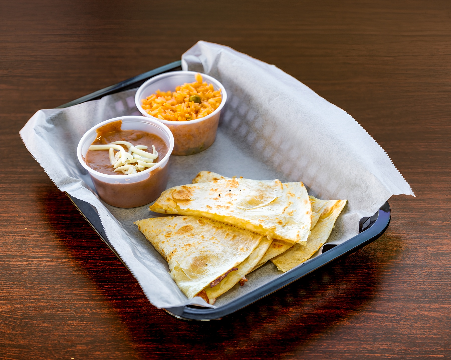 Cheese Quesadillas.