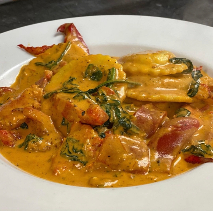 Lobster Ravioli.