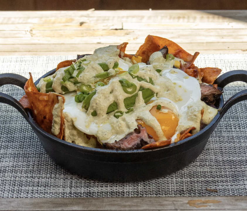 Chilaquiles Rojos.