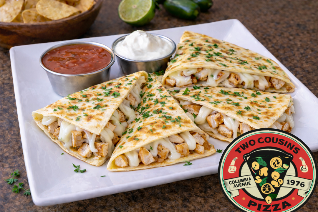 Chicken Quesadilla.