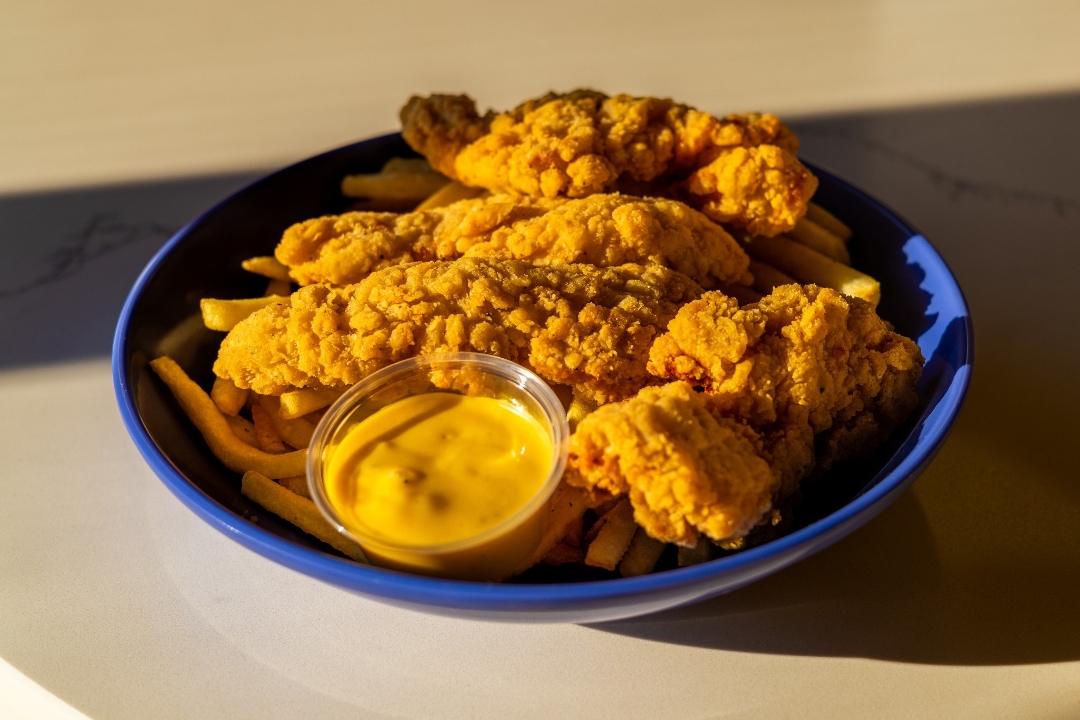 Chicken Tenders & Fries.