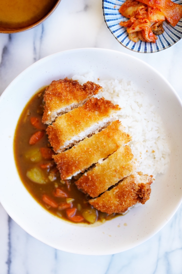 Tuna Katsu Curry Bowl.