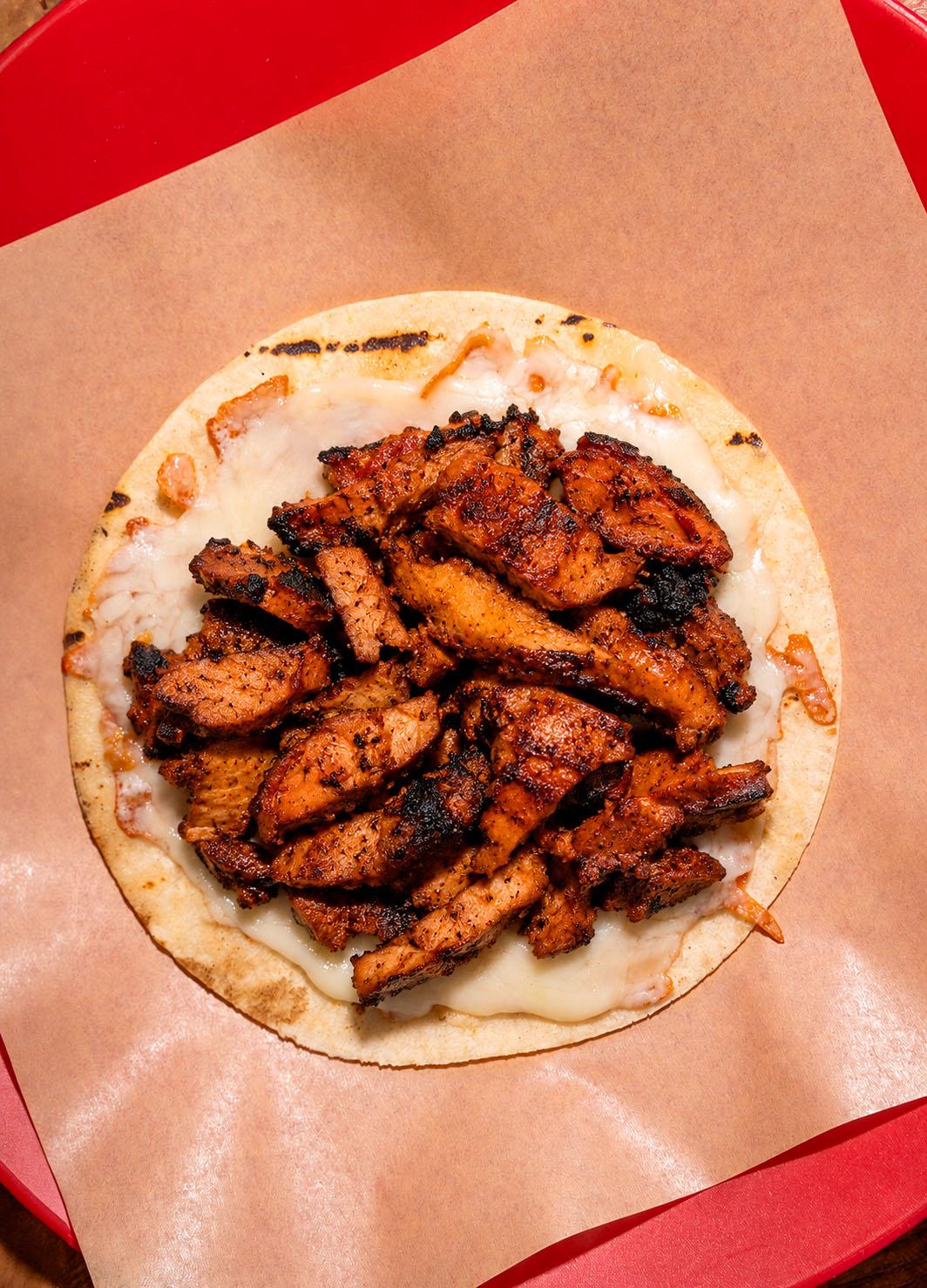 Adobada Tostada.