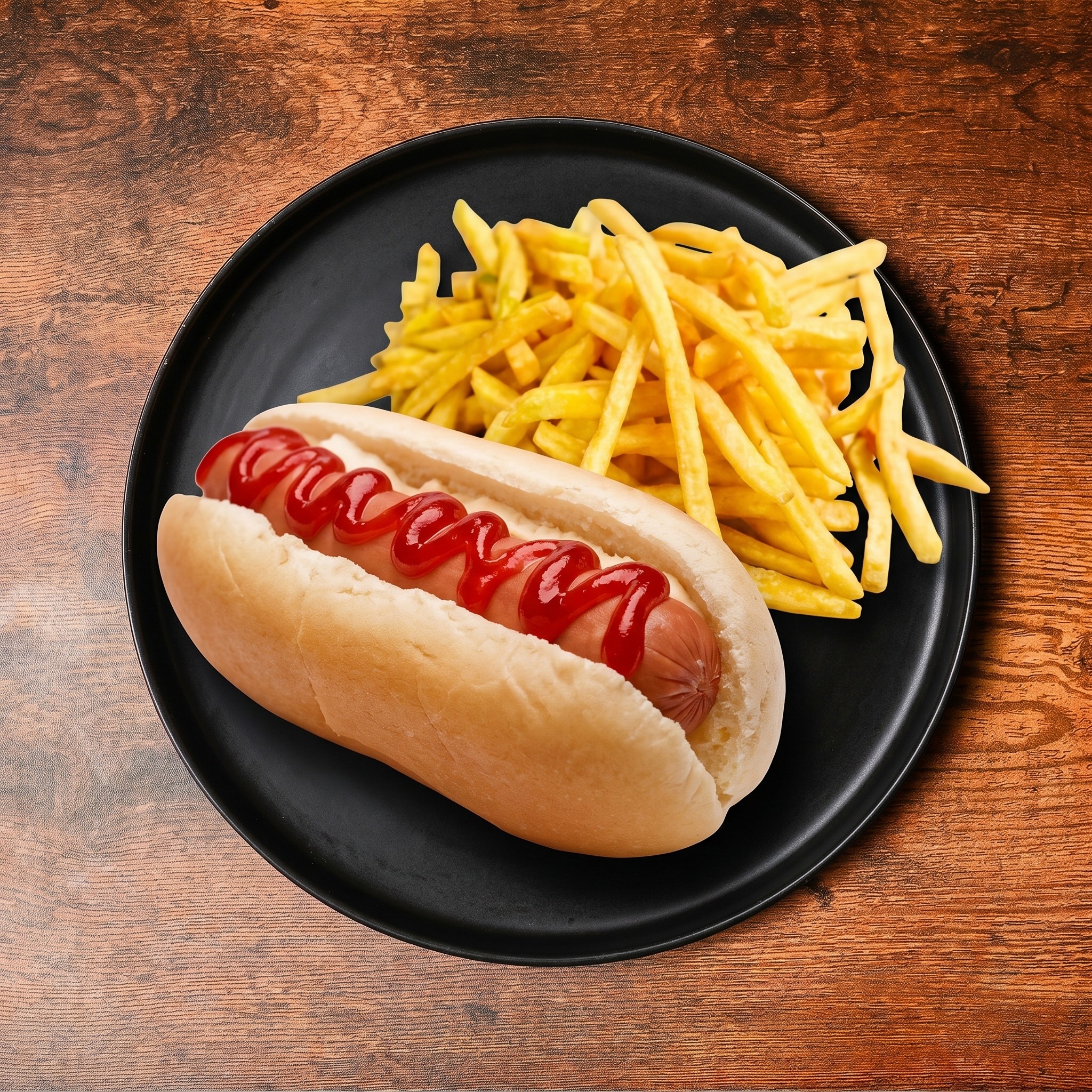 Kids Hotdog & Fries.