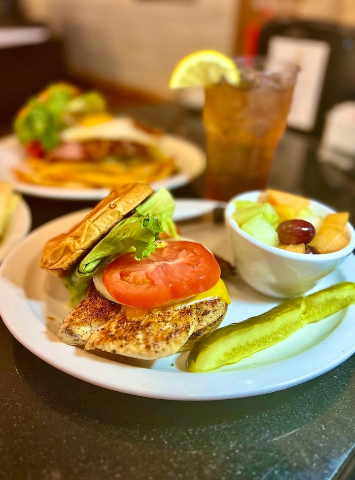 Grilled Chicken Sandwich.