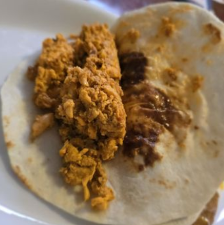Chorizo & Egg Tako.