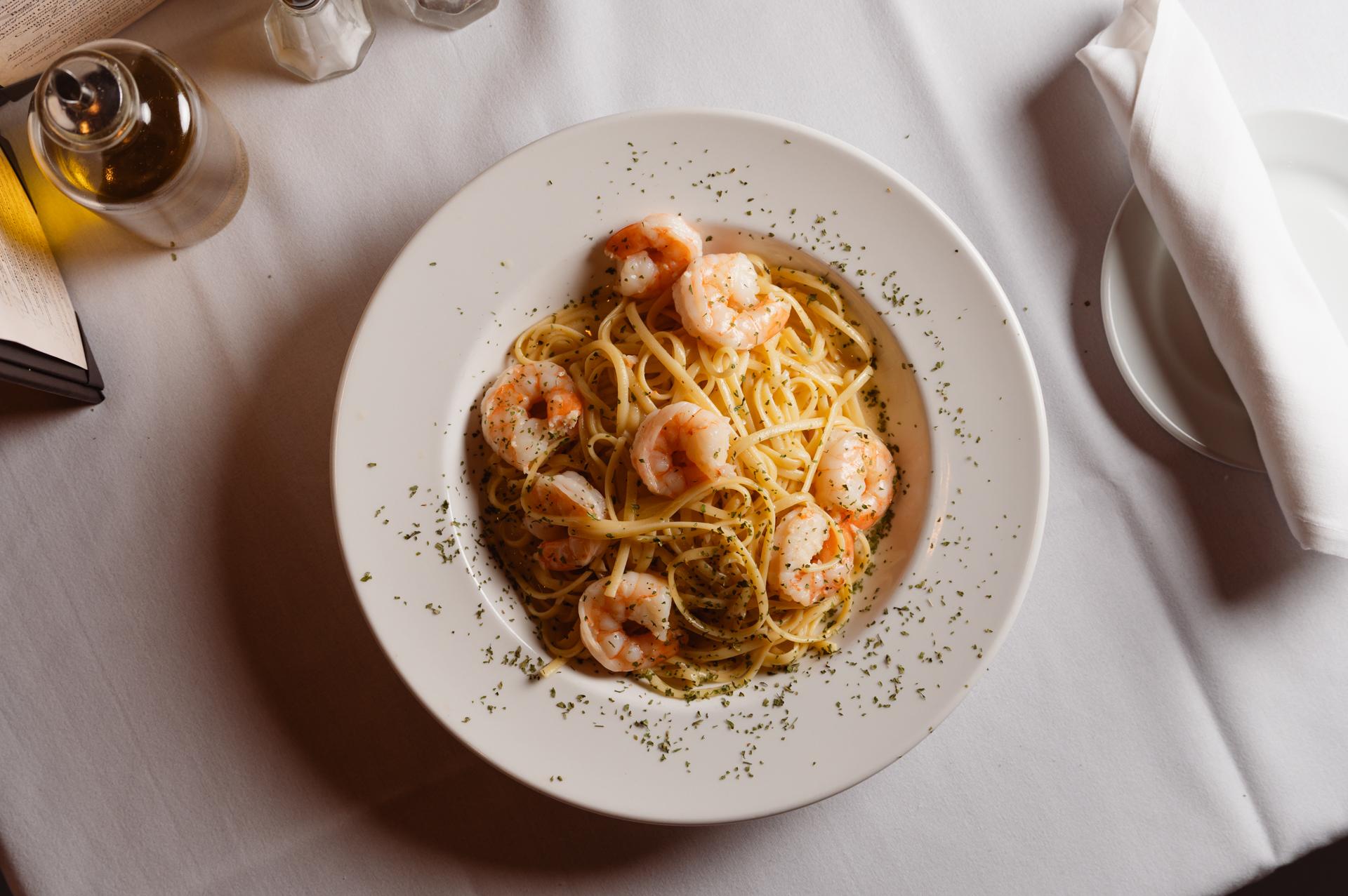 Shrimp Scampi.