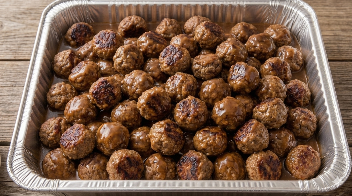 Beef Meatballs.