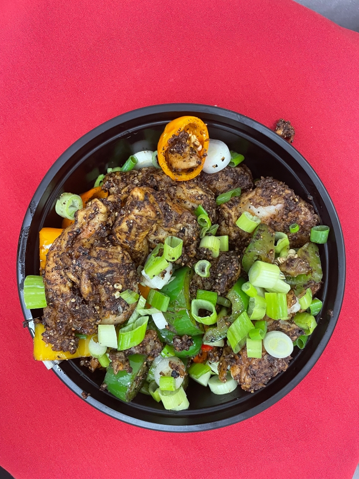 SALT & PEPPER SHRIMP - DRY.