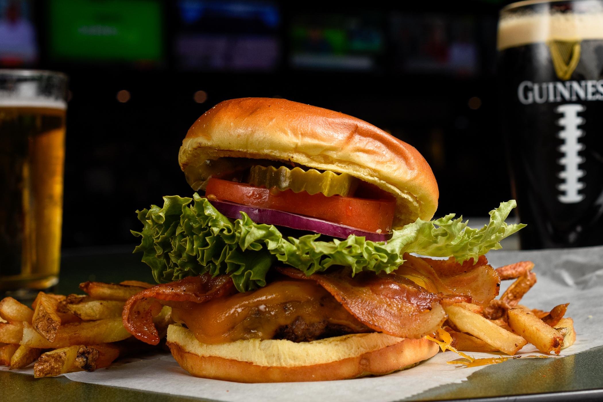 Bacon Cheese Burger.