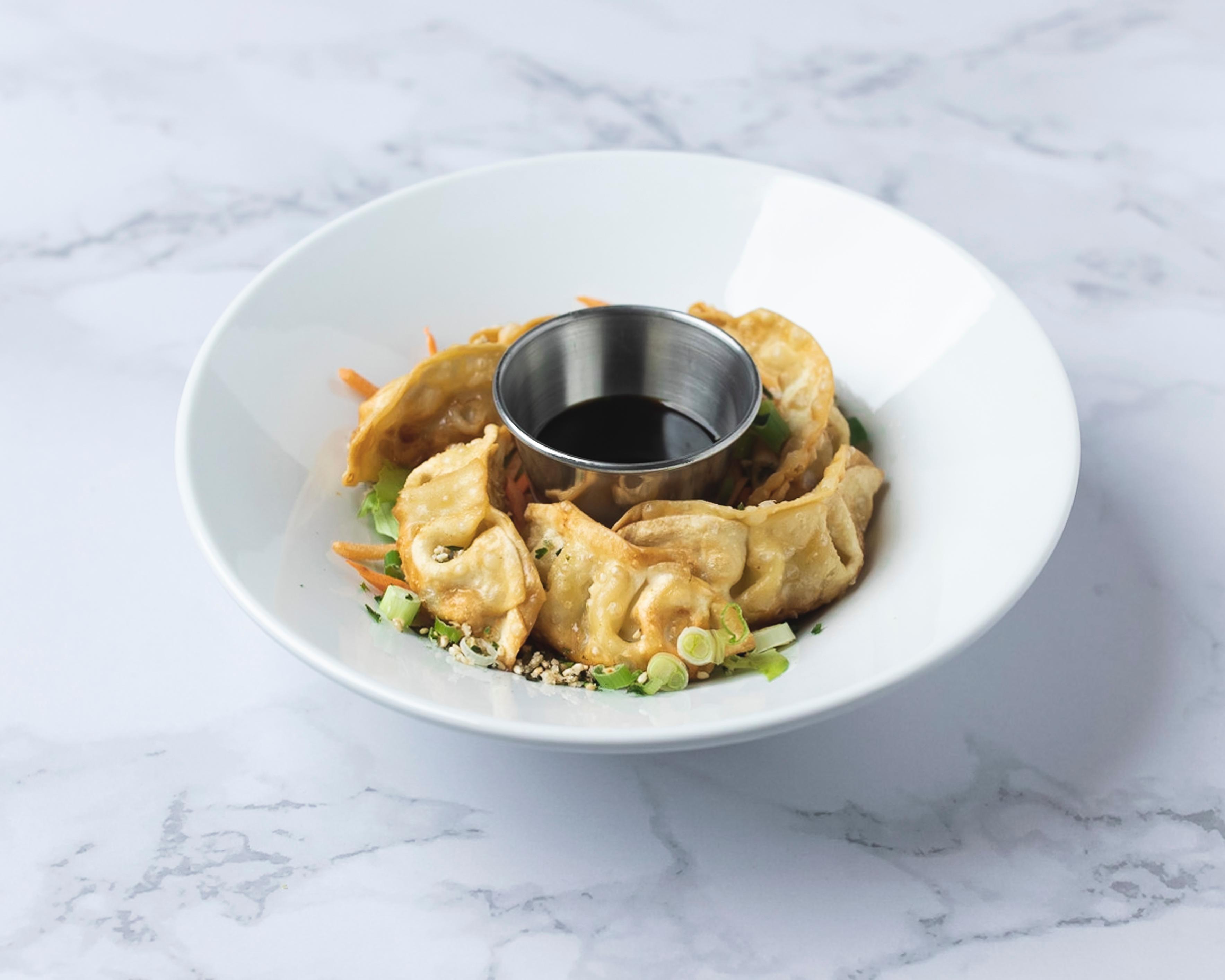 Crispy Chicken Gyoza.