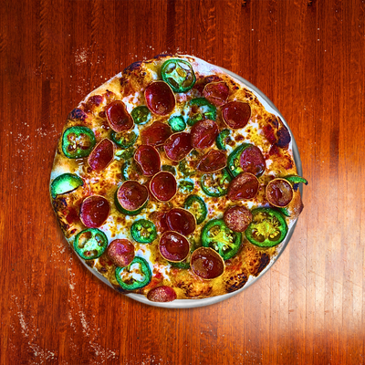 20" HONEY BEXAR pizza.