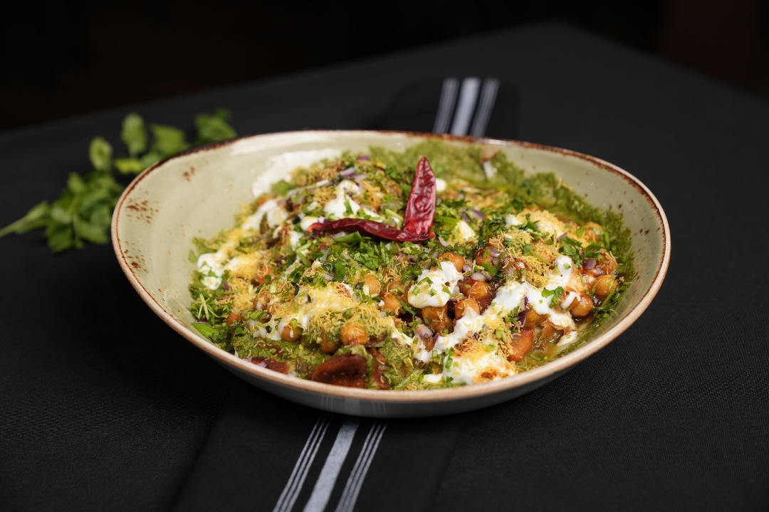 Samosa Chaat.