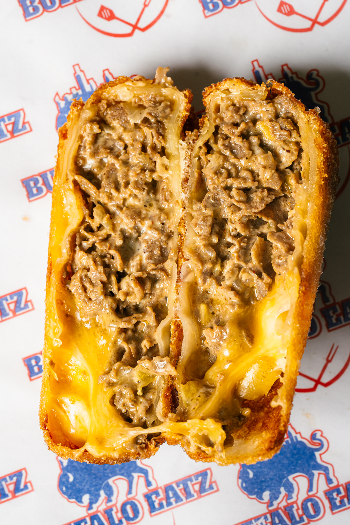 STEAK EGG ROLL.