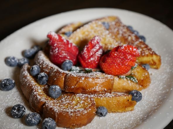 Two Slices French Toast.