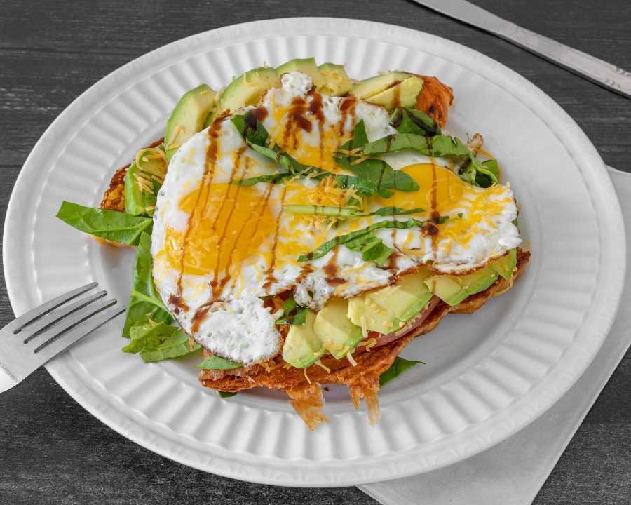 Avocado Egg Sandwich.
